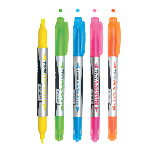 FlexOffice Twin Highlighter FO-HL07 | Per Piece