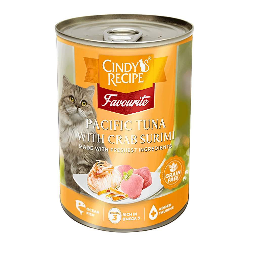 Cindy's Recipe Can Cat Food 400g