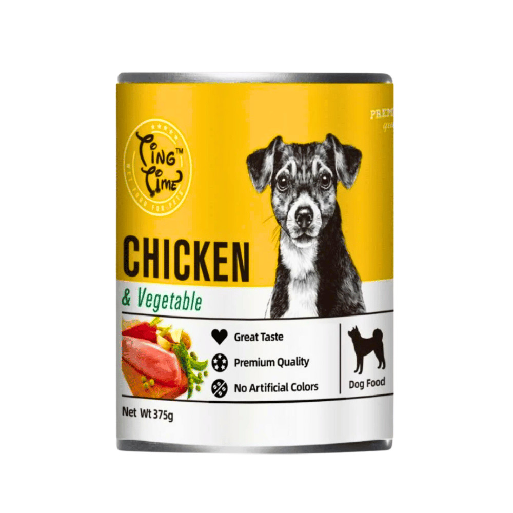 Ting Time Can Dog Food 375g