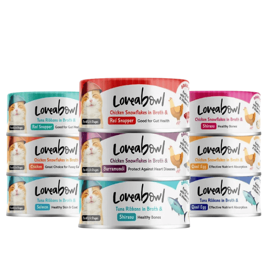 Loveabowl Can Tuna Ribbons in Broth 70g