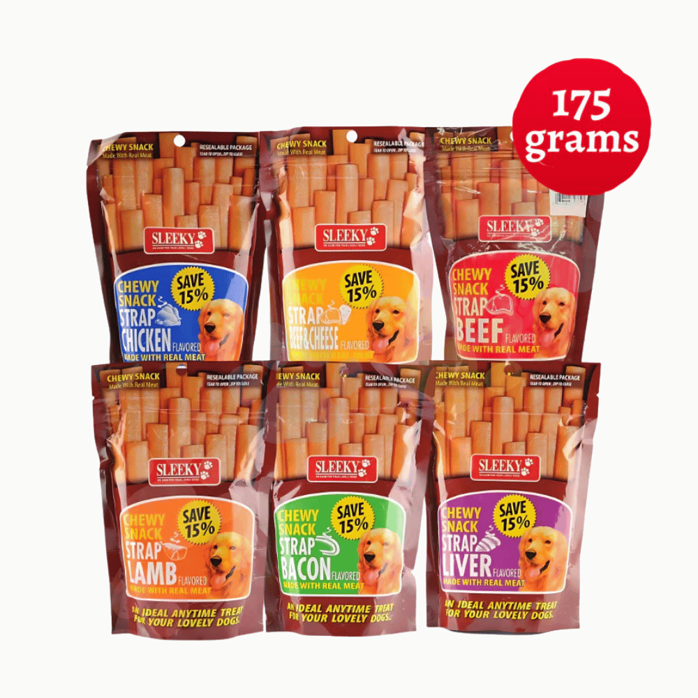 Sleeky Chewy Snack 175g