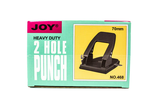 Joy Heavy Duty 2-Hole Puncher No. 468 (Random Color) | Per Piece