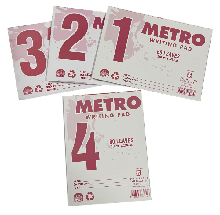 Metro Grade Pad Paper|10pads