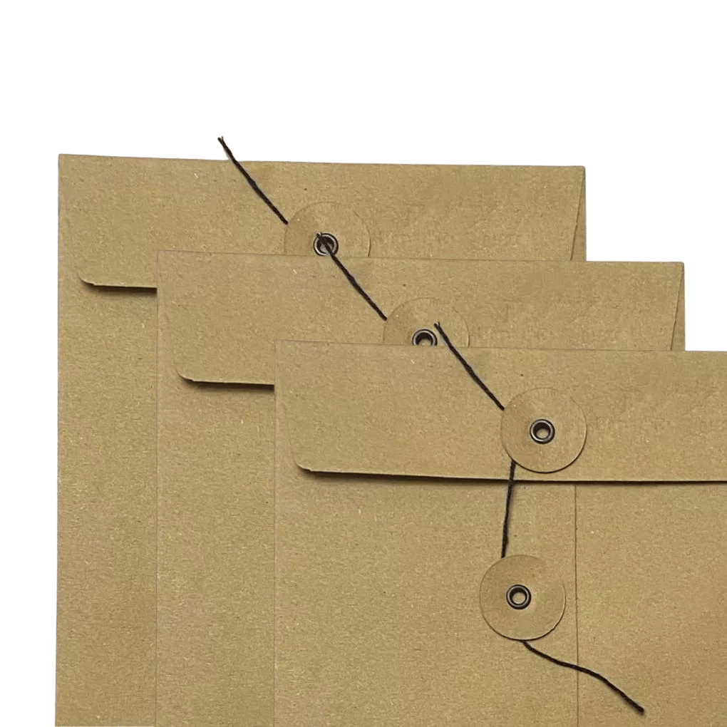 Kraft Catalog Envelope with String | Per Piece