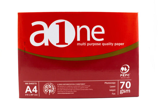 A One Bond Paper 70gsm A4 (Ream)