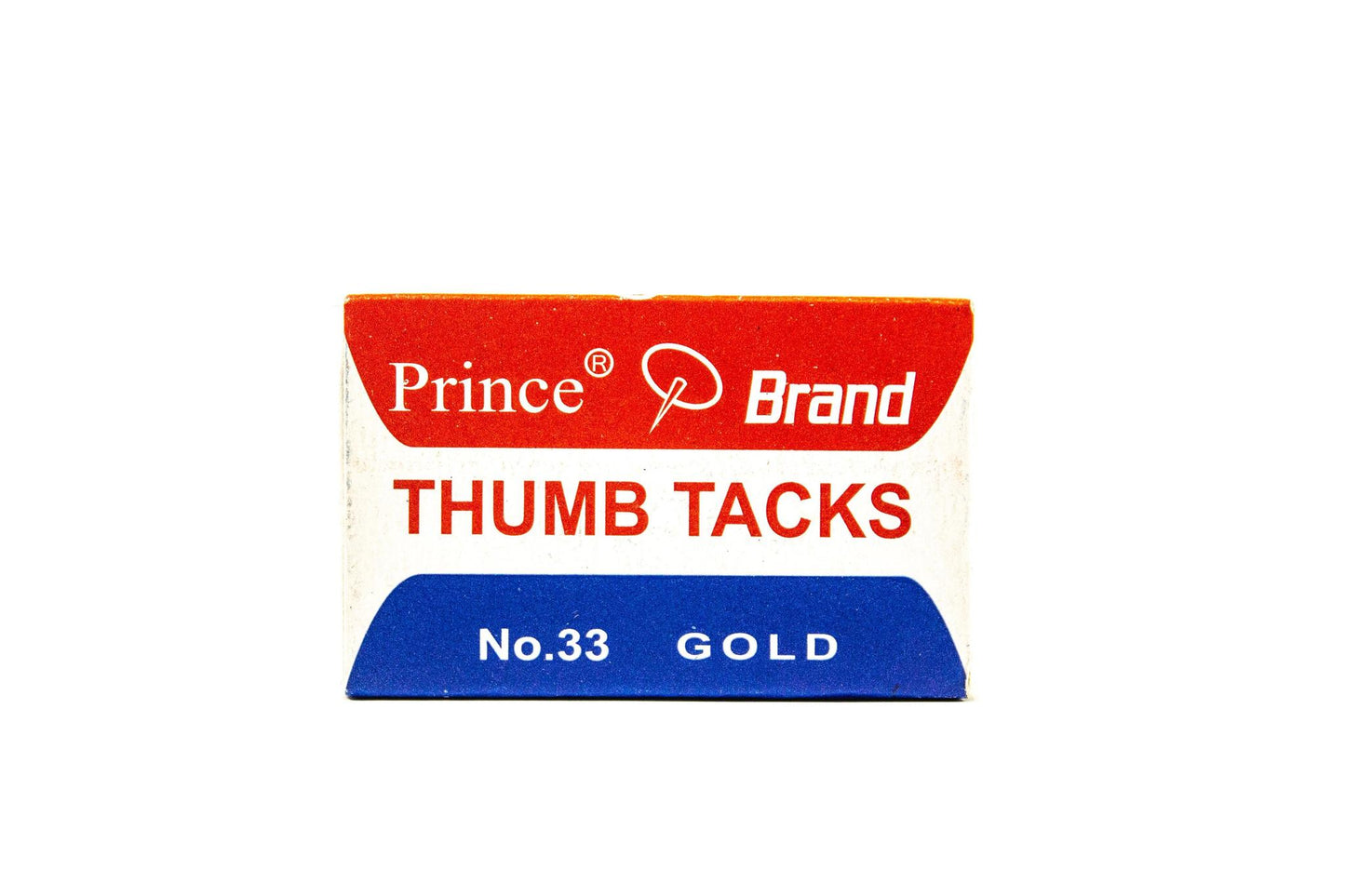 Prince Thumbtacks No.33 Gold | Per Piece