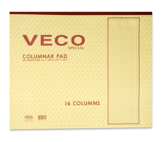 Veco Columnar Pad 16col | Per Pad