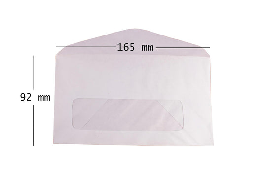 Letter Envelope WIndow 6 3/4 | 20s