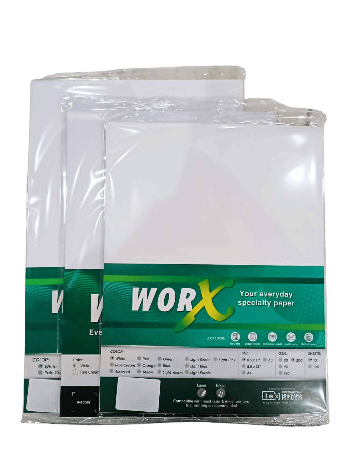Worx Special Paper 200gsm | 10sheets
