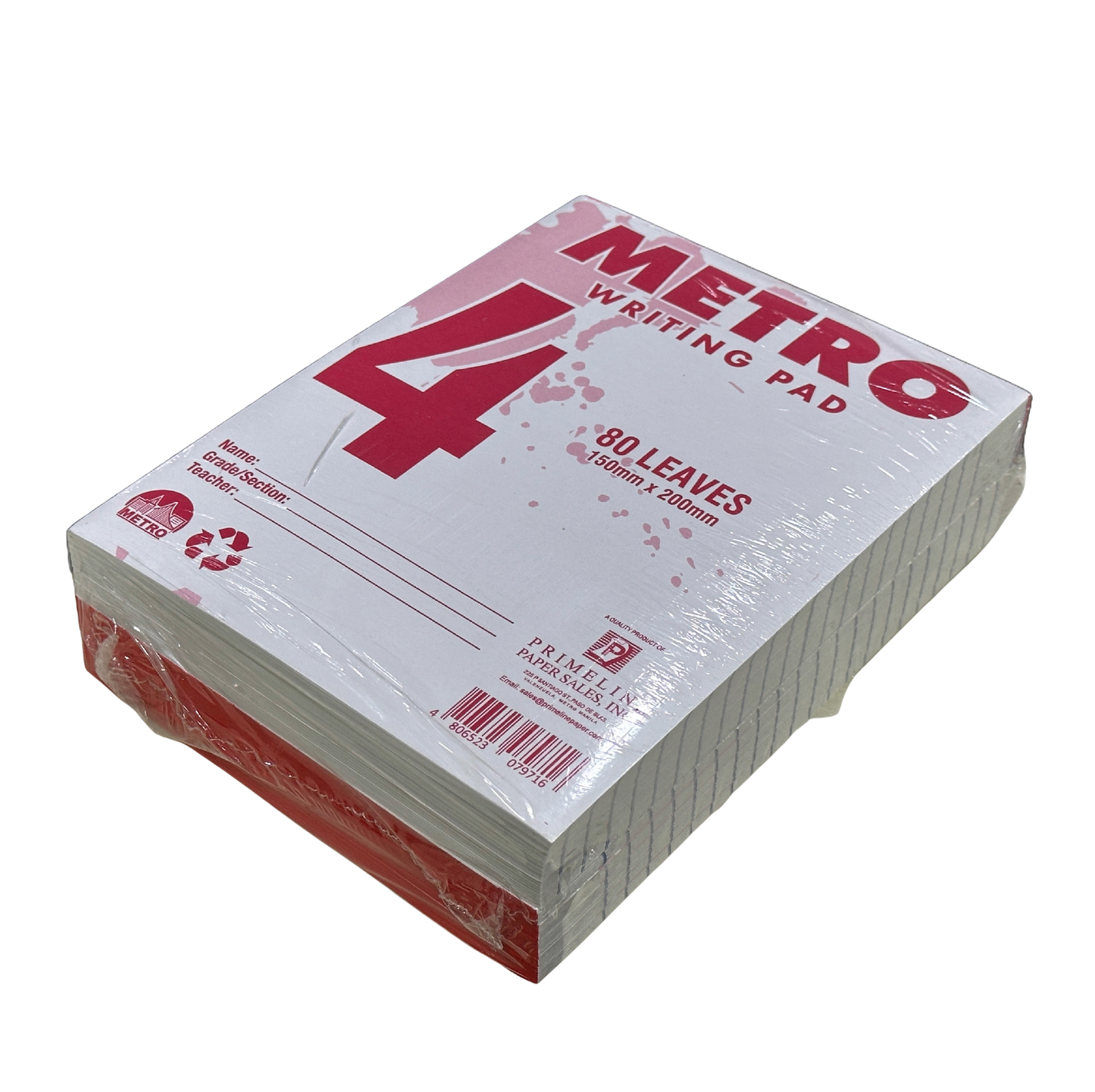 Metro Grade Pad Paper|10pads