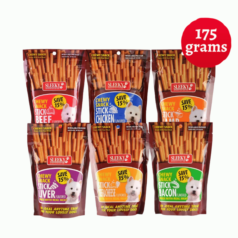 Sleeky Chewy Snack 175g