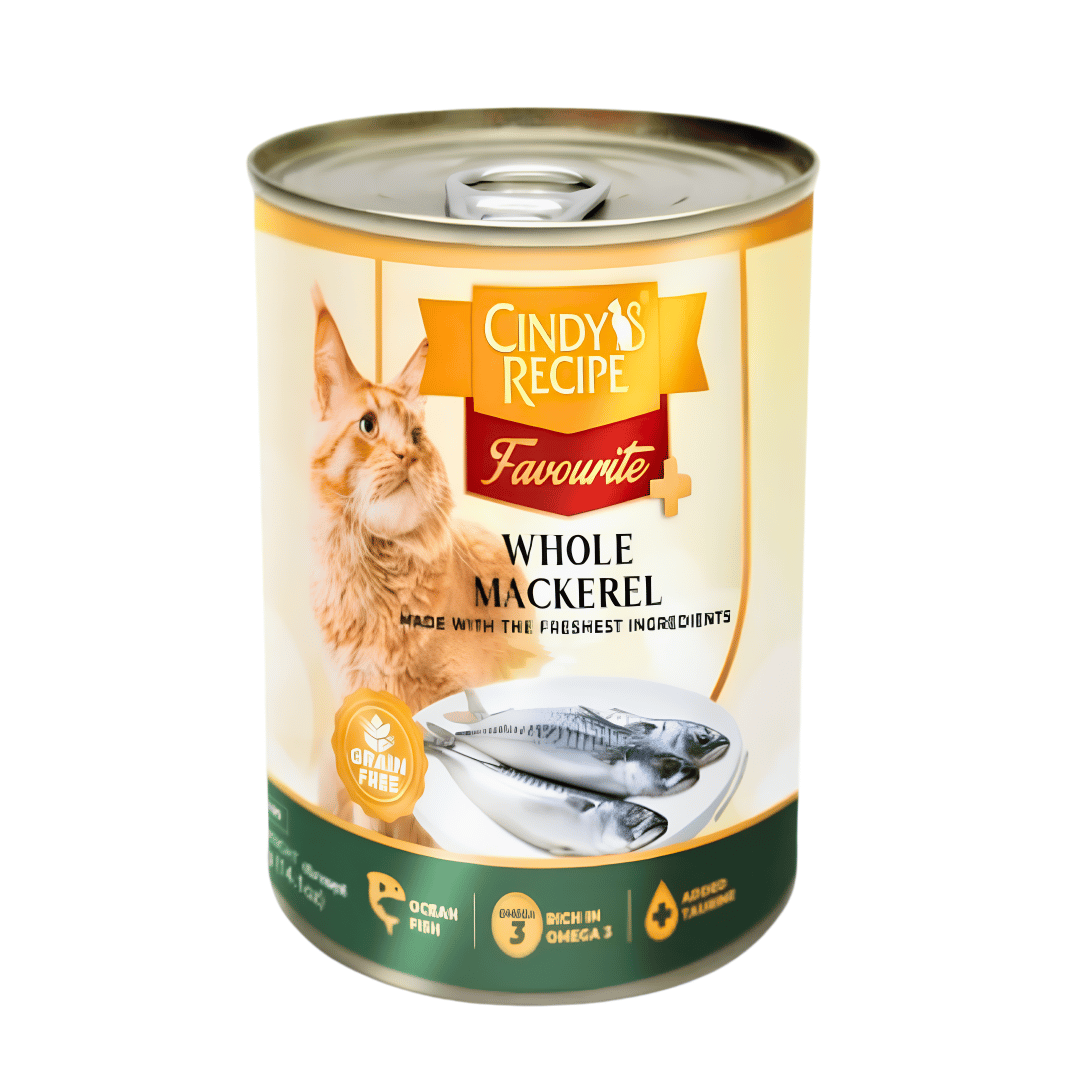 Cindy's Recipe Can Cat Food 400g