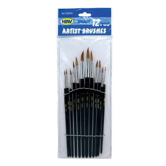 HBW Paint Brush 20253L 12brushes | Per Set