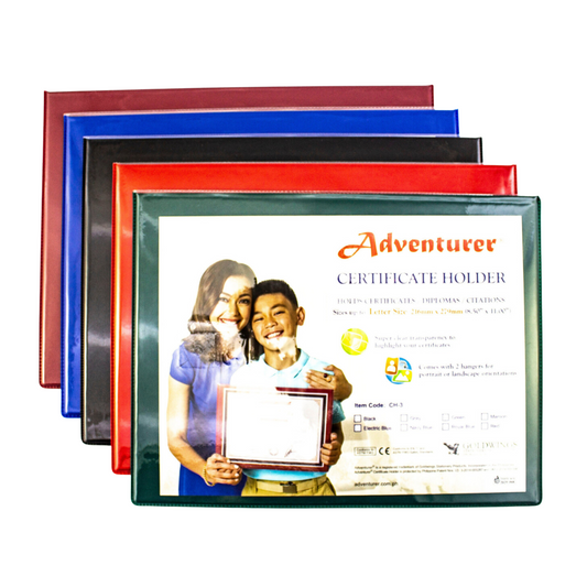 Adventurer Certificate Holder CH-3 Short | Per Piece