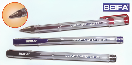 Beifa Ballpen KA1030 (12pcs) Black