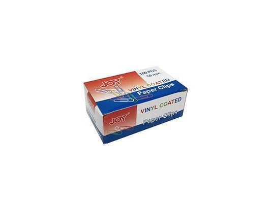 Joy Vinyl Coated Paper Clips 50mm | Per Piece (100pcs)