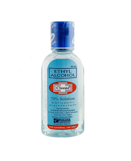 Cleene Ethyl Alcohol 70% Solution 60ml