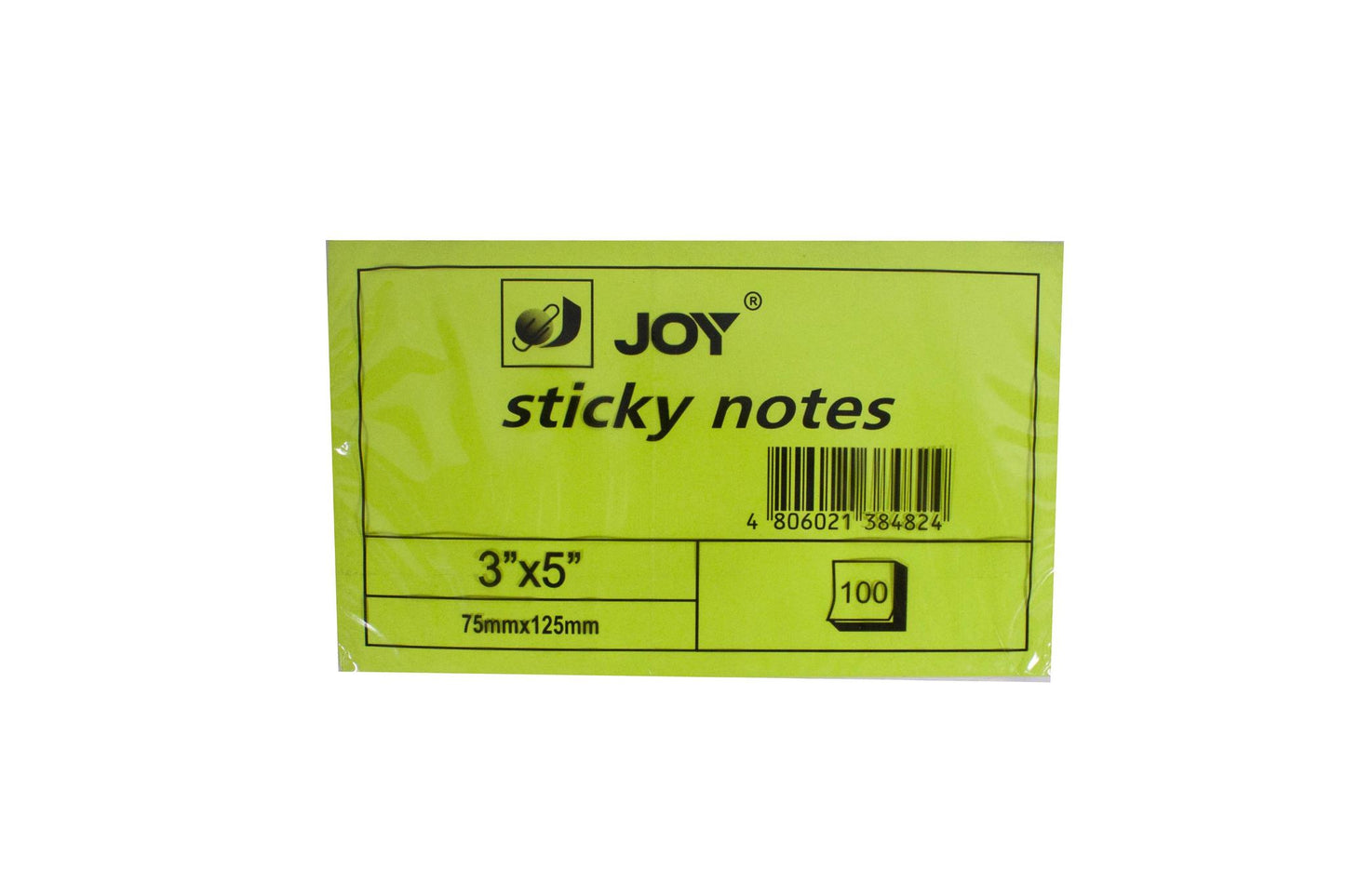 Joy Sticky Note 3x5in 100lvs | Per Pad
