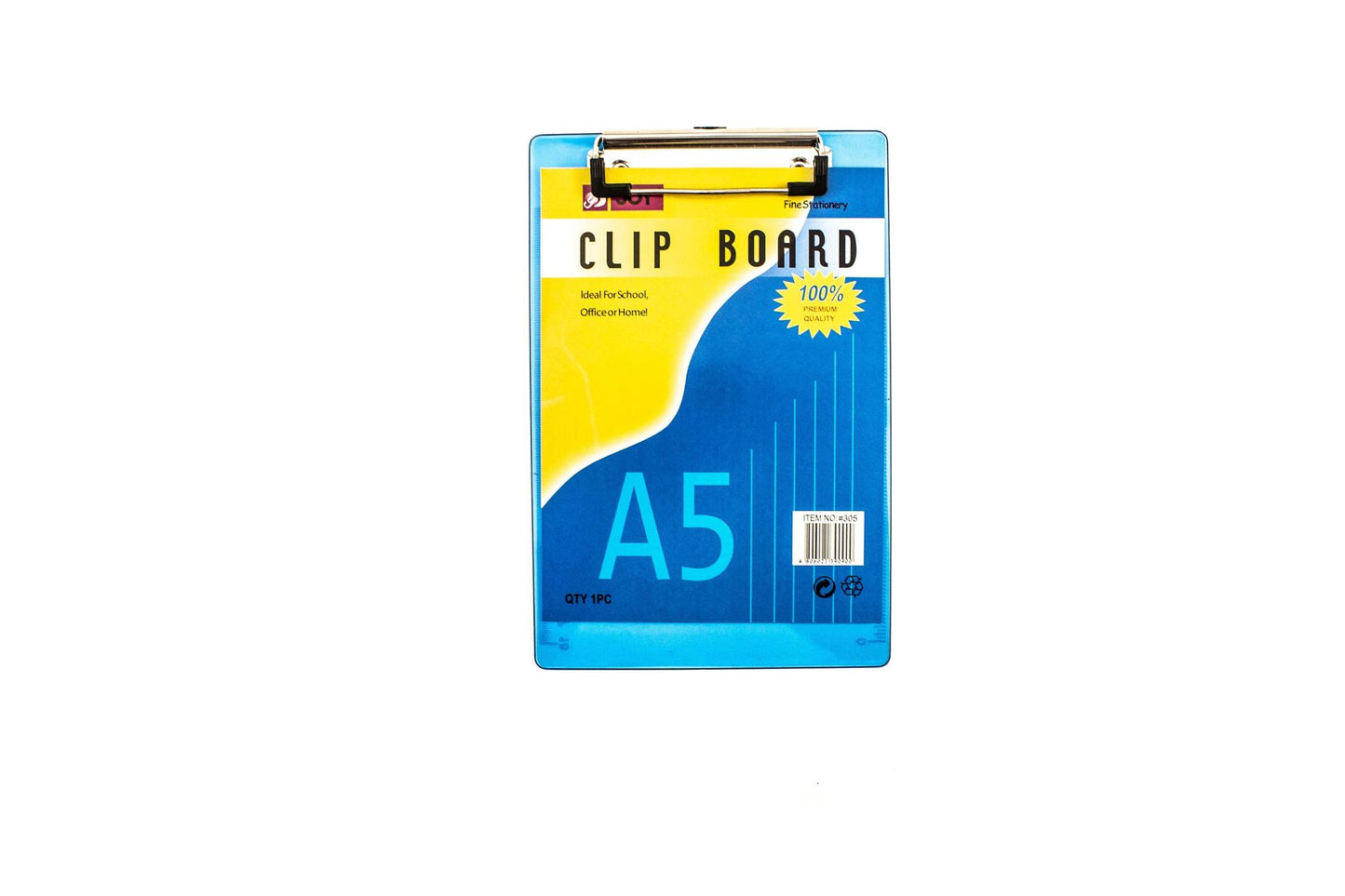 Joy Acrylic Clipboard 305 A5 (Random Color) | Per Piece