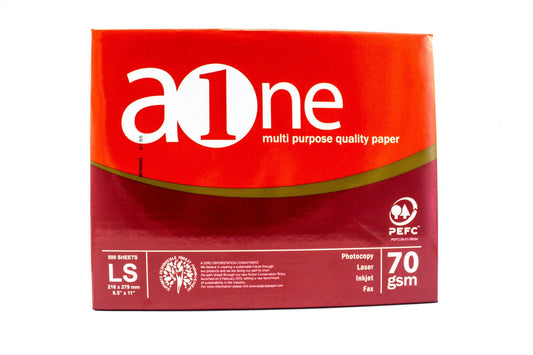 A One Bond Paper 70gsm Short (Ream)