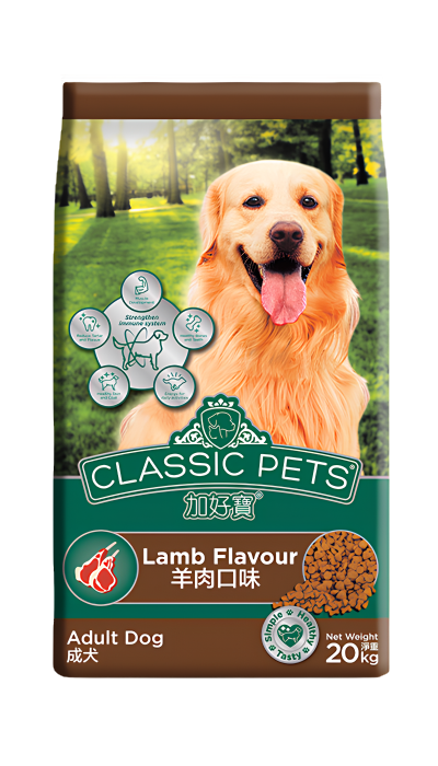 Classic Pets Lamb Dog Food