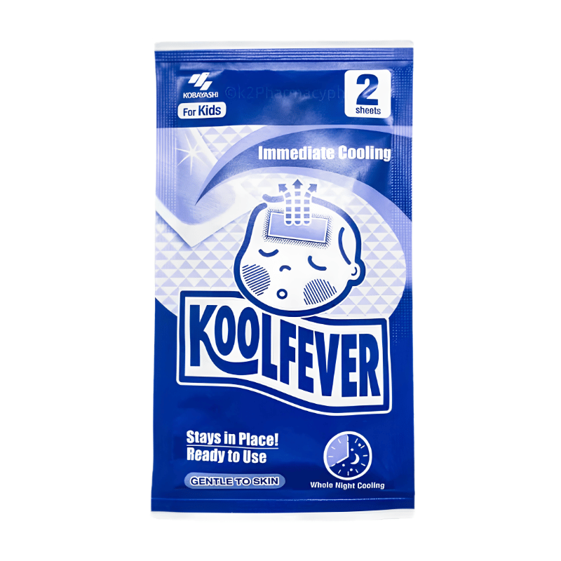KOOL FEVER Fever Relief Pad Kid Blue Sachet 2s