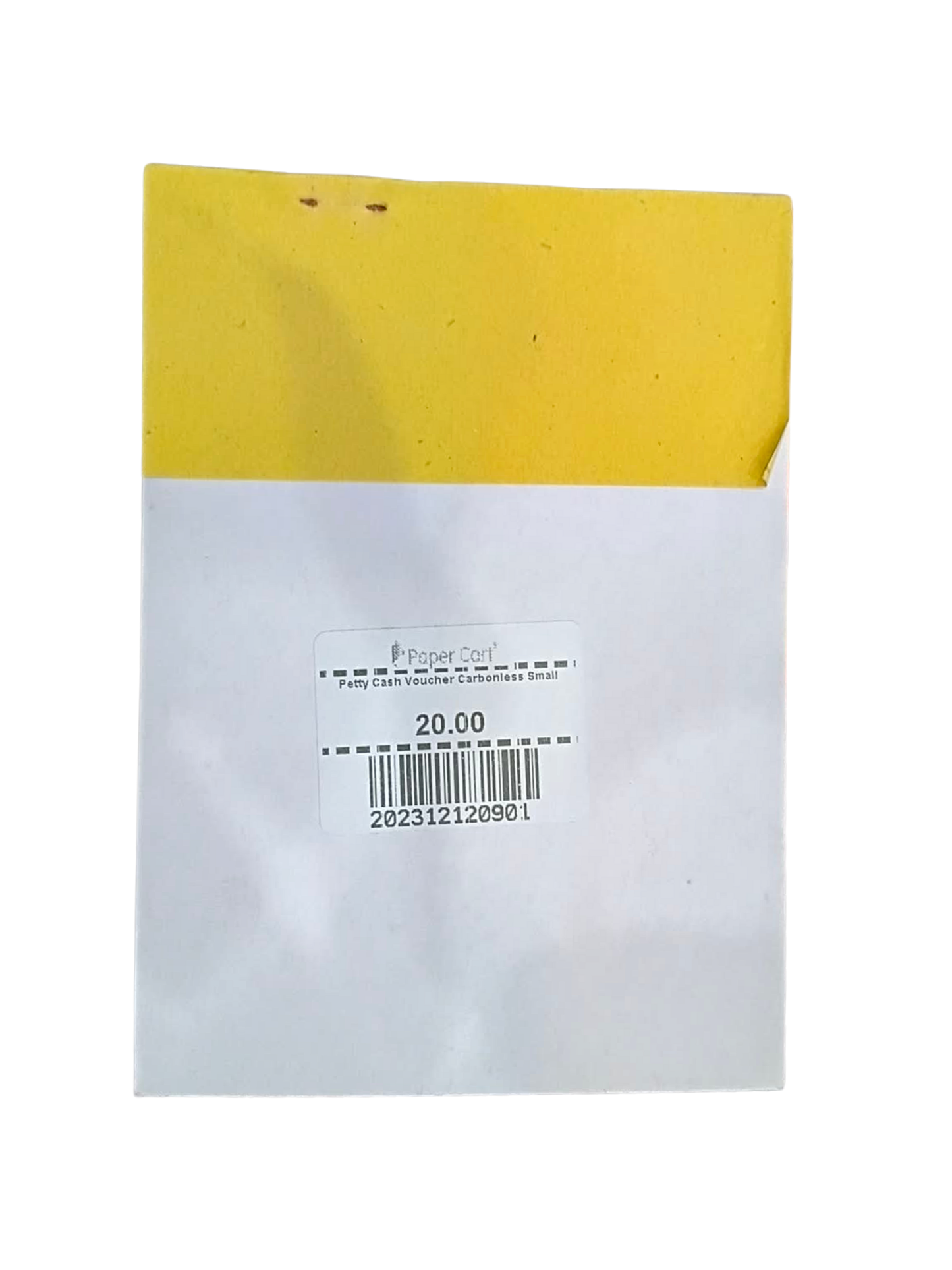 Carbonless Petty Cash Voucher Small | Per Pad