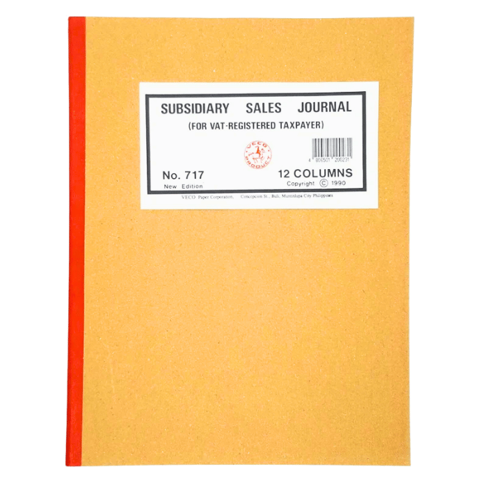 Subsidiary Sales Journal | Per Piece