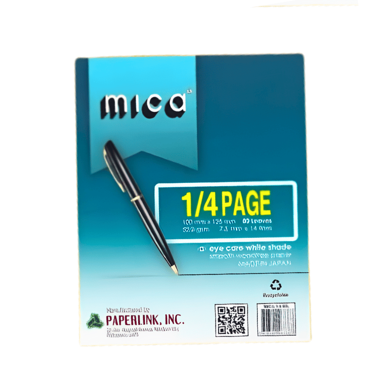 Mica Quiz Pad Paper 80lvs. | 10Pads