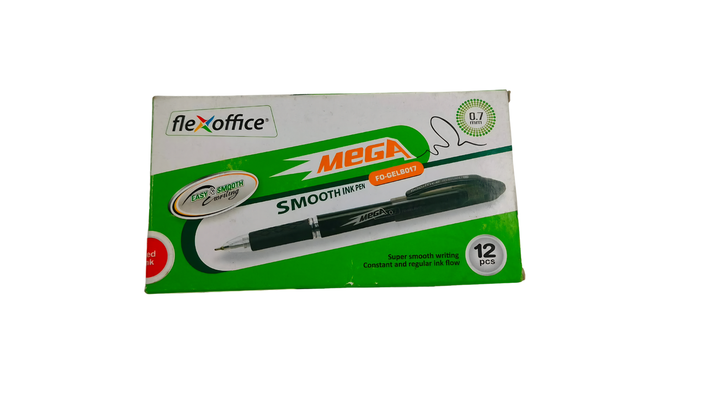 Flex Office Ballpen Mega FO-GELB017 | 12s Red