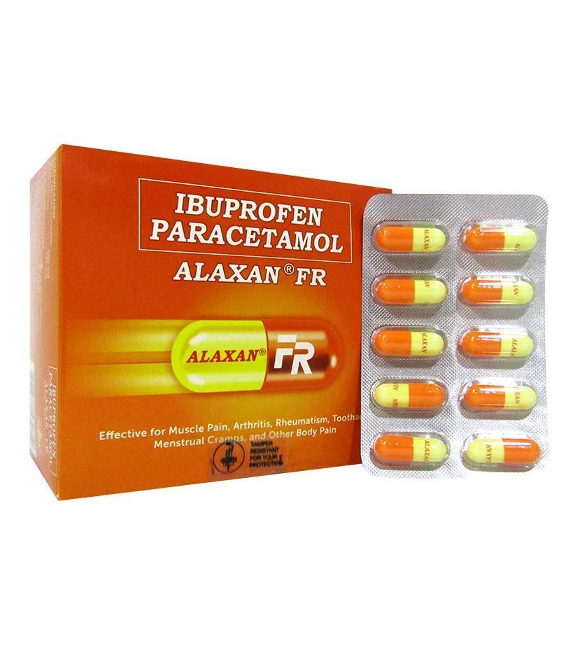 ALAXAN XTR Ibuprofen Paracetamol Capsule 200mg/325mg