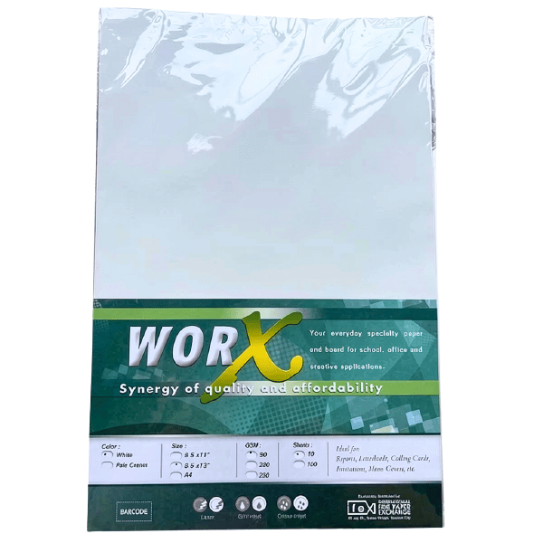 Worx Special Paper 90gsm | 10sheets