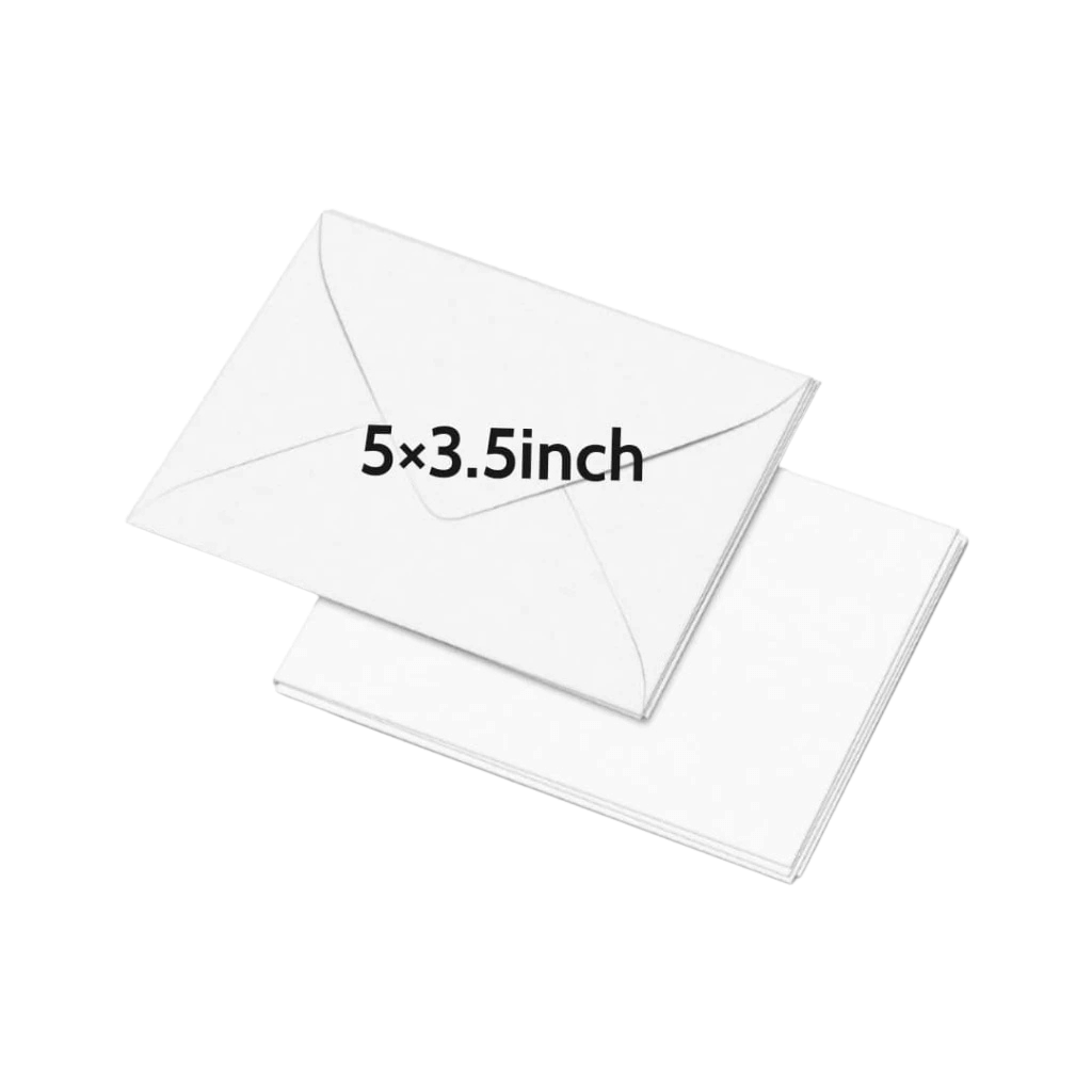 Repacked Baronial White Envelope | 10pcs