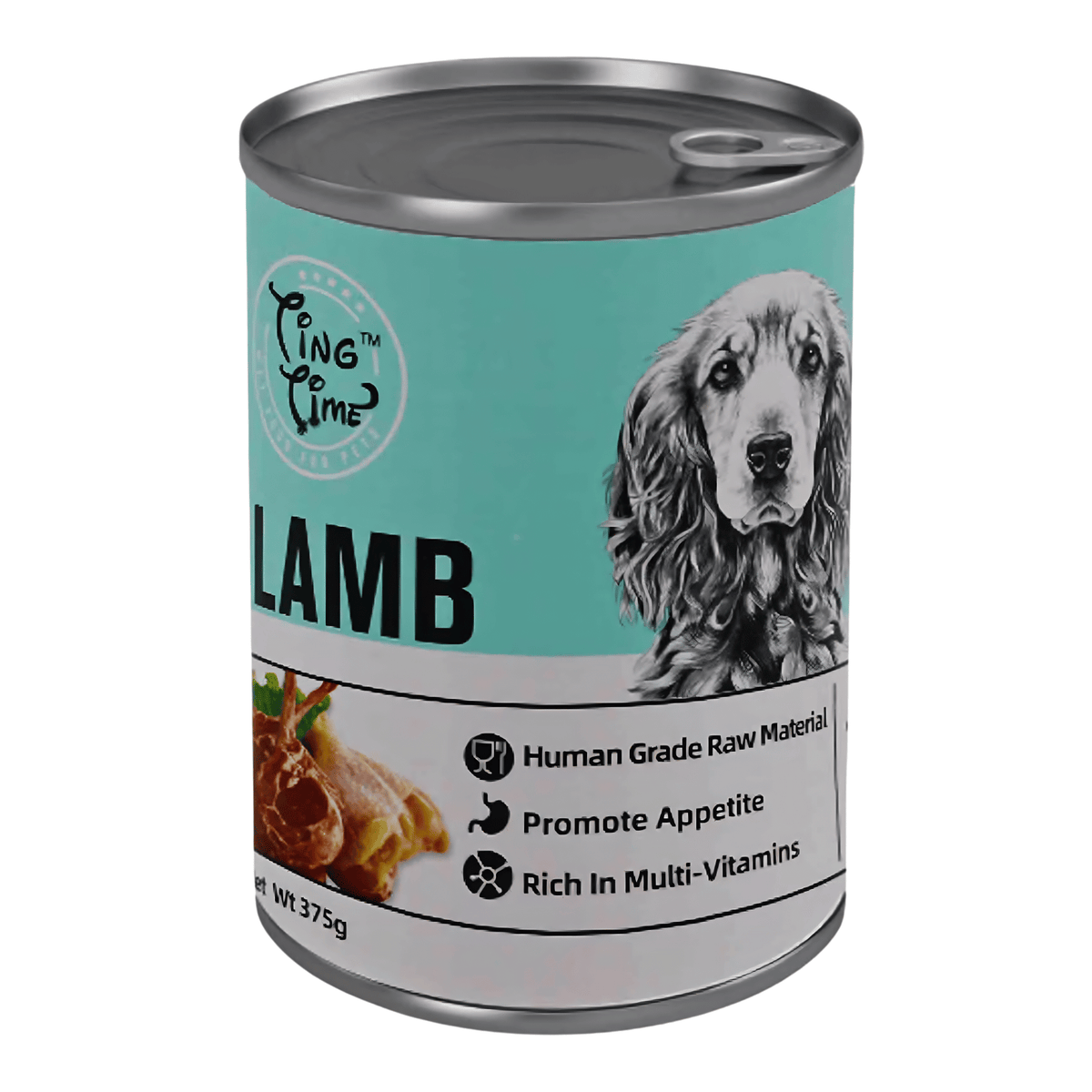 Ting Time Can Dog Food 375g