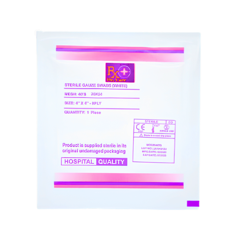 RX DR. CARE Sterile Gauze Swab 4x4 8Ply
