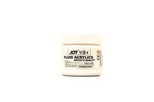Joy Fluid Acrylics Paint AP-100 Titanuim White 100ml | Per Piece