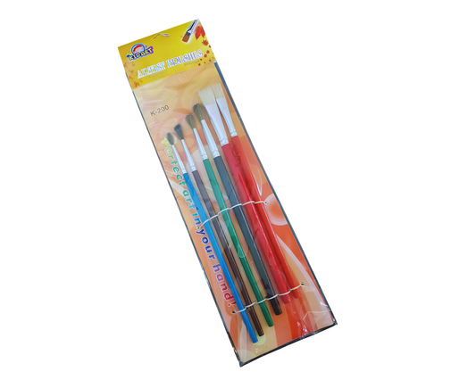 Kid Art Paint Brush K-200 6brushes | Per Set