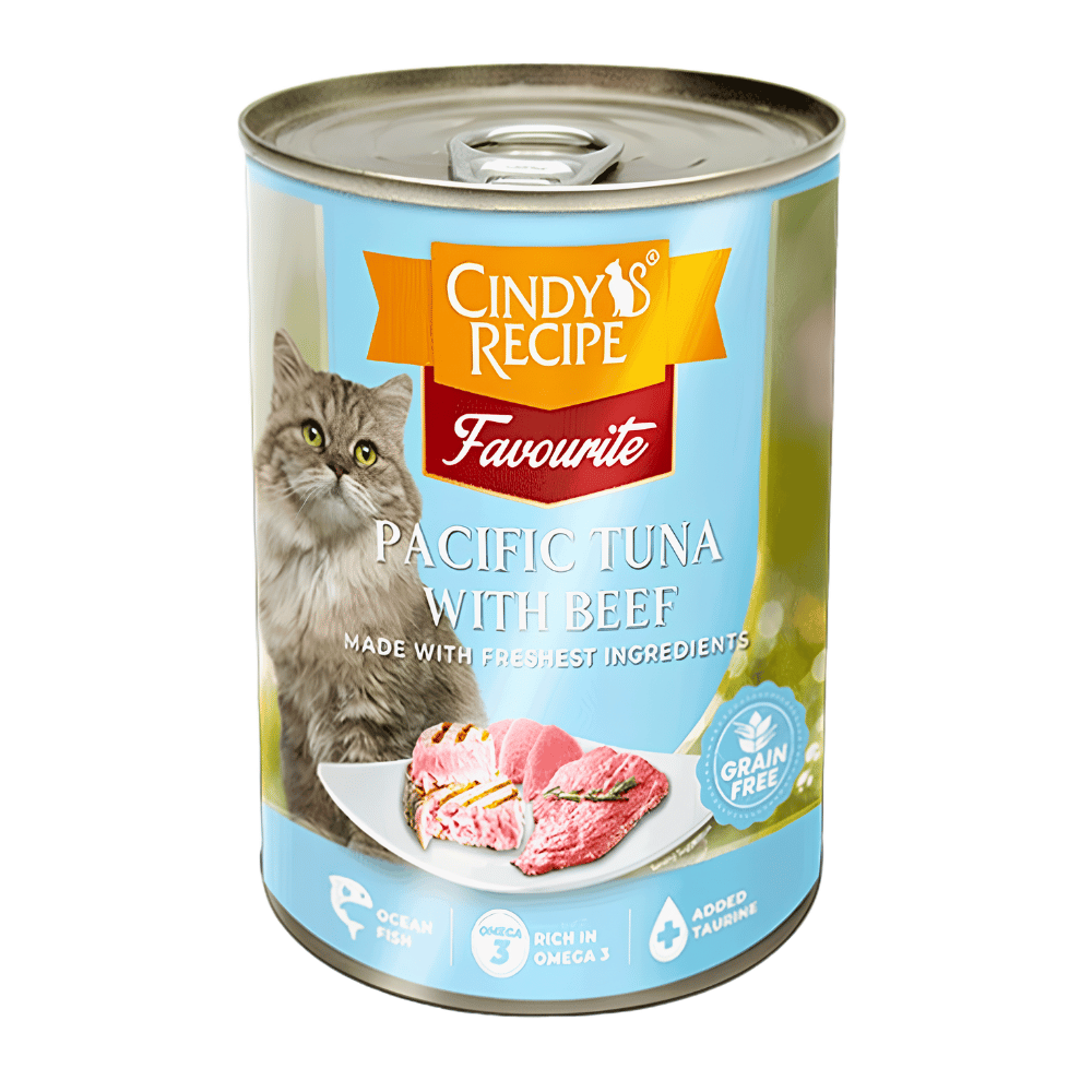 Cindy's Recipe Can Cat Food 400g