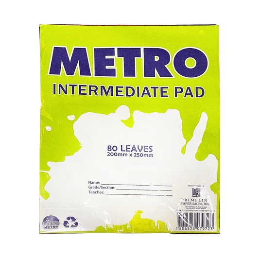 Metro Intermediate Pad Paper | 10s