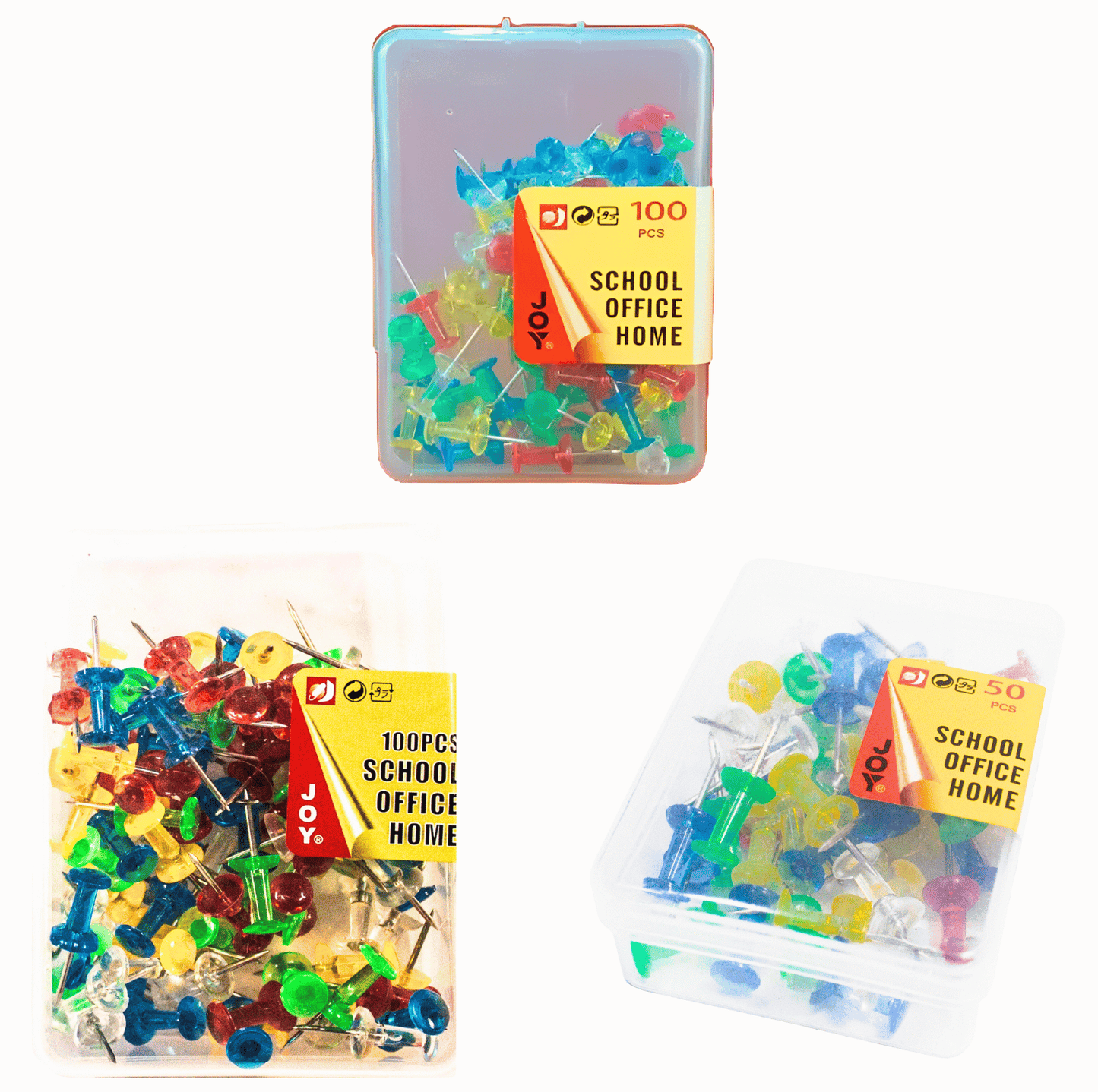 Joy Transparent Head Push Pin | PIece