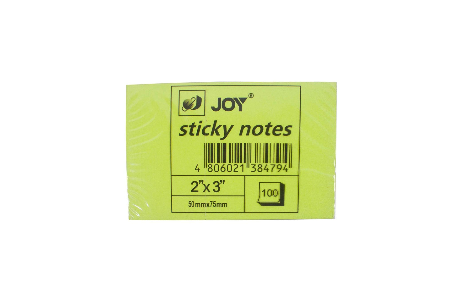 Joy Sticky Note 2x3in 100lvs | Pad