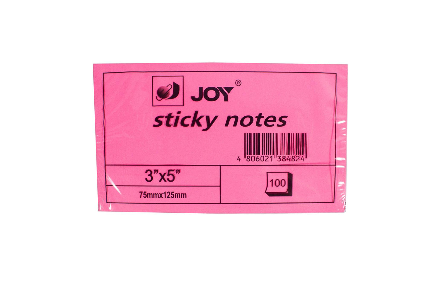 Joy Sticky Note 3x5in 100lvs | Per Pad