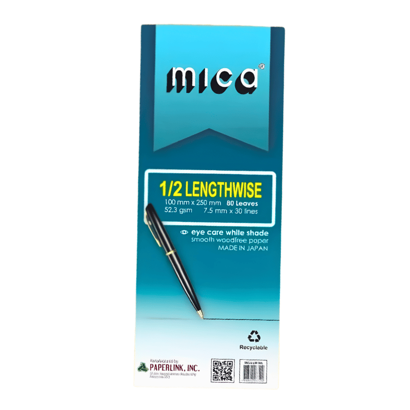 Mica Quiz Pad Paper 80lvs. | 10Pads