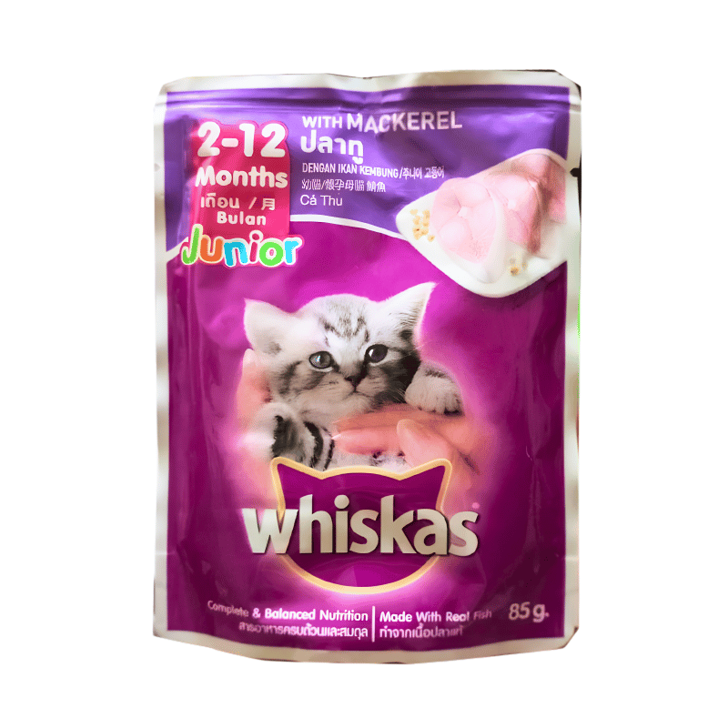 Whiskas Pouch Wet Cat Food 80g