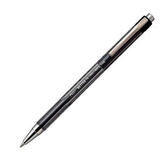 Pilot BP-145-F Retractable Ballpen | Per Piece Black