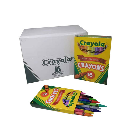 Crayola Crayons Nontoxic 16Color | 12Box