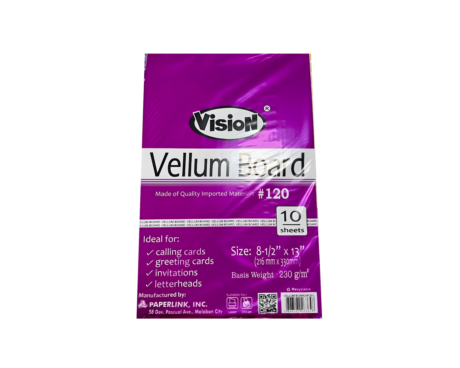 Vellum Board Paper