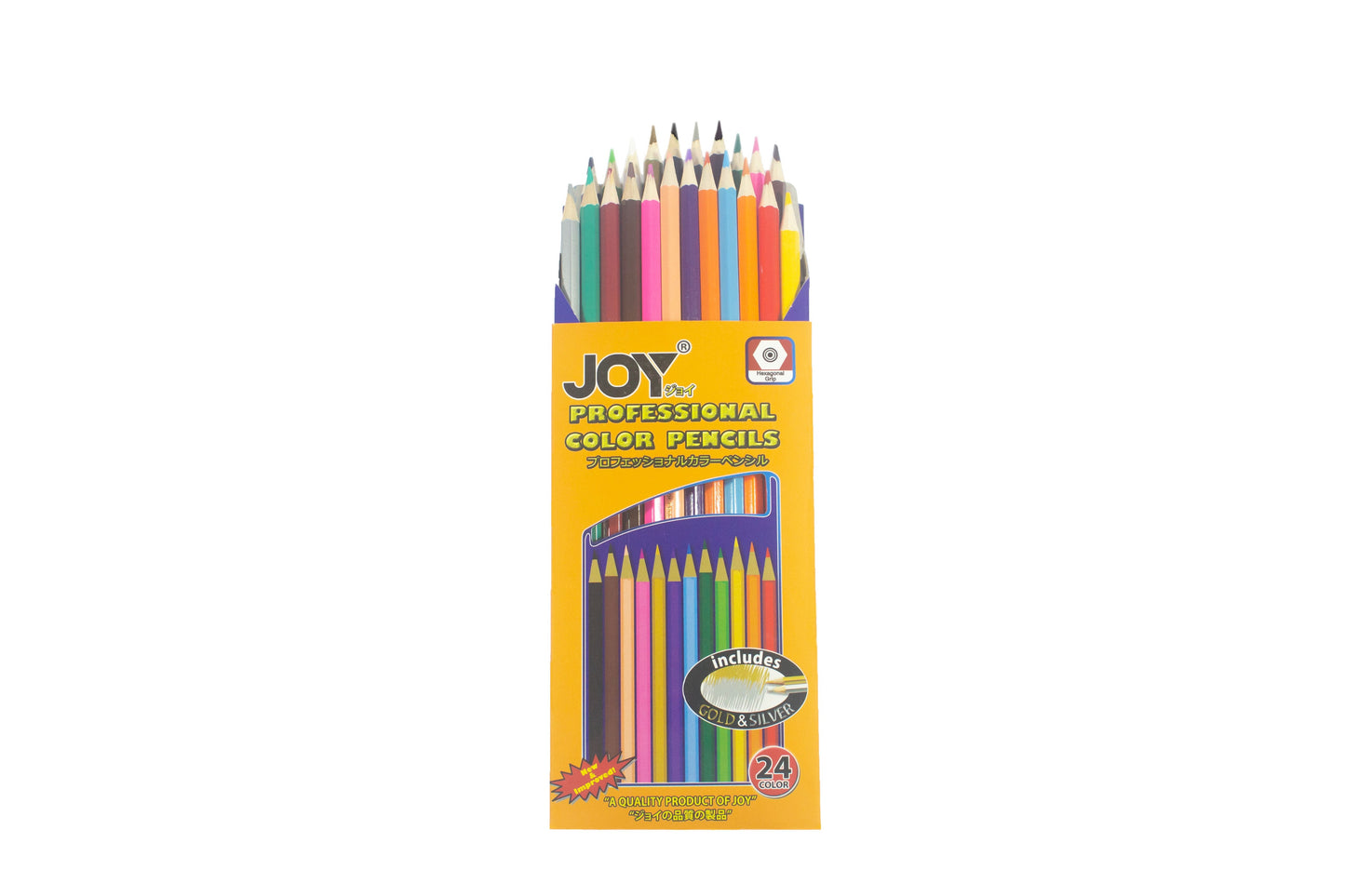 Joy Professional Color Pencil Long 24C 12Sets