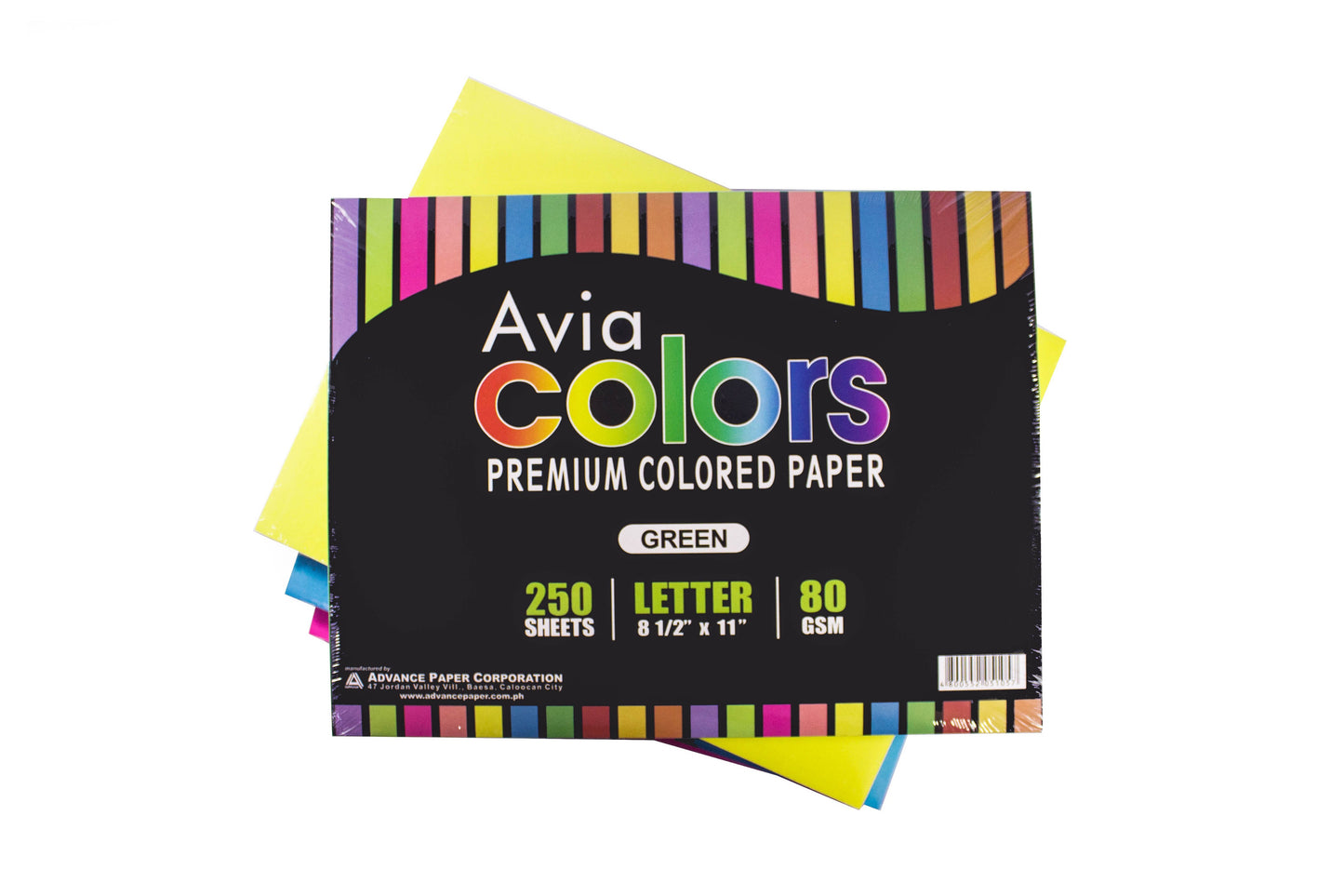 Avia Colored Paper 80gsm Letter Size