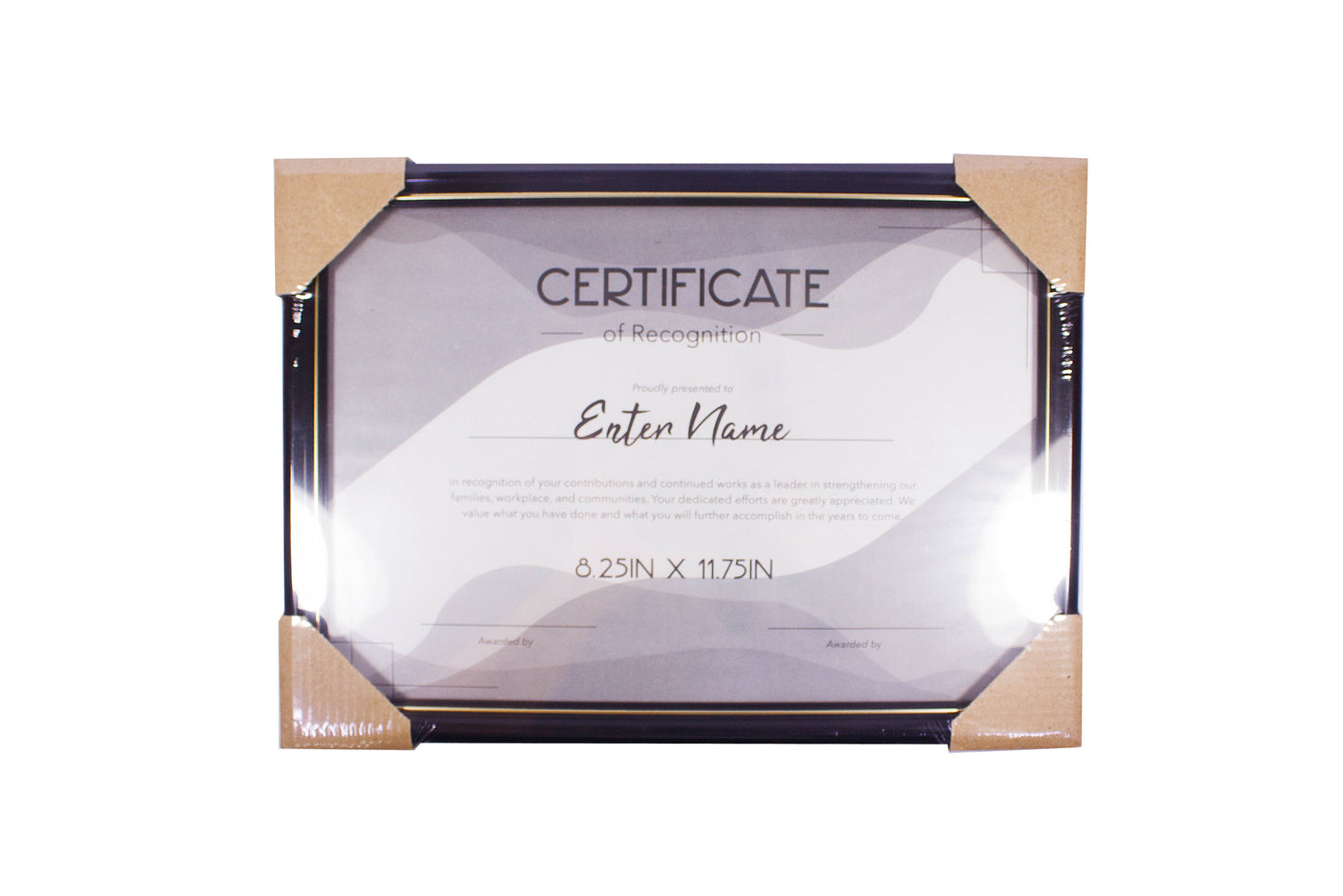Certificate Frame 8.25in X 11.75in